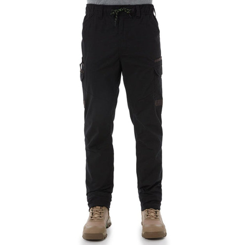 WORKWEAR, SAFETY & CORPORATE CLOTHING SPECIALISTS WP-12 - ELASTIC WAIST STRETCH RIPSTOP WORK PANT