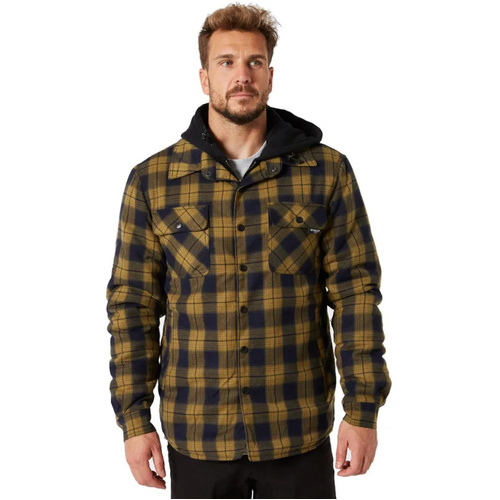 WORKWEAR, SAFETY & CORPORATE CLOTHING SPECIALISTS QUILTED MENS FLANNEL JACKET