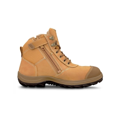 WORKWEAR, SAFETY & CORPORATE CLOTHING SPECIALISTS WB 34 - Hiker Lace Up Zip Side Boot - 34-662