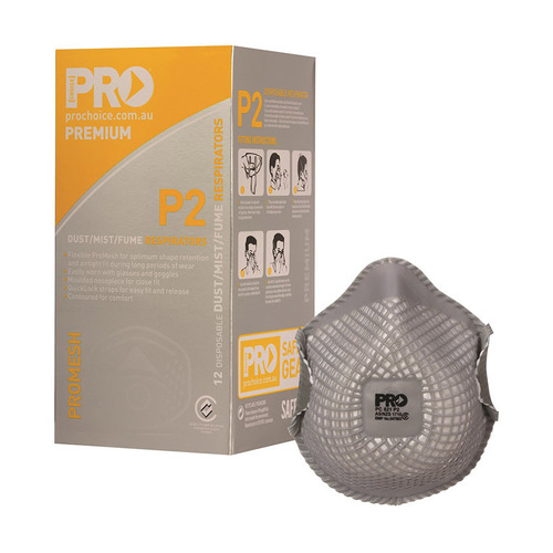 WORKWEAR, SAFETY & CORPORATE CLOTHING SPECIALISTS - ProMesh P2 Respirator - Box of 12