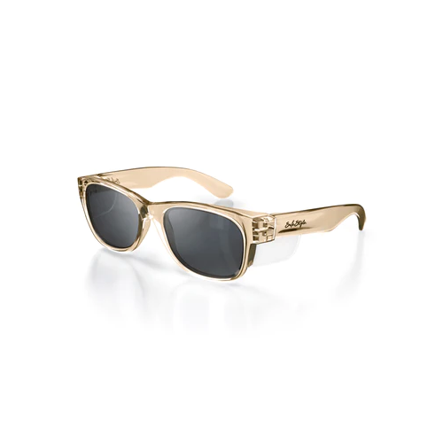 WORKWEAR, SAFETY & CORPORATE CLOTHING SPECIALISTS - Classics Champagne Frame/ Polarised UV400 Lens - Polarised - One Size