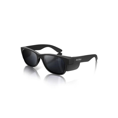 WORKWEAR, SAFETY & CORPORATE CLOTHING SPECIALISTS - Classics Matte Black Frame/Polarised UV400 lens