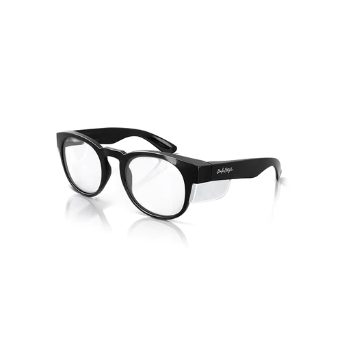 WORKWEAR, SAFETY & CORPORATE CLOTHING SPECIALISTS Cruisers Black Frame/Clear UV400