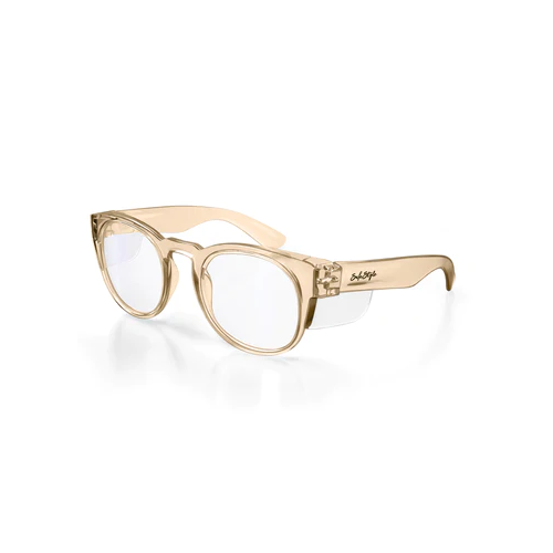 WORKWEAR, SAFETY & CORPORATE CLOTHING SPECIALISTS - Cruisers Champagne Frame/ Clear Lens - Clear - One Size