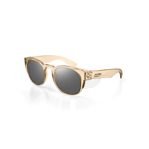 WORKWEAR, SAFETY & CORPORATE CLOTHING SPECIALISTS - Cruisers Champagne Frame/ Tinted Lens - Tinted - One Size