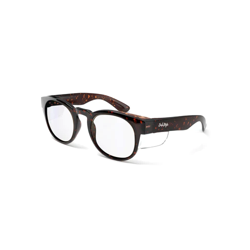 WORKWEAR, SAFETY & CORPORATE CLOTHING SPECIALISTS - Cruisers Brown Tort Frame Clear Lens - Clear - One Size