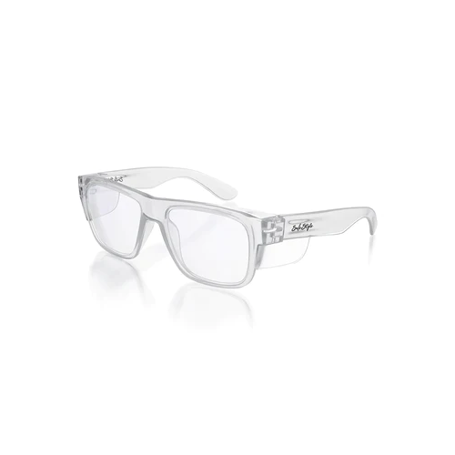 WORKWEAR, SAFETY & CORPORATE CLOTHING SPECIALISTS Fusion Clear Frame/Clear UV400