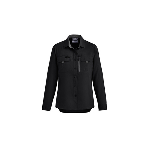 WORKWEAR, SAFETY & CORPORATE CLOTHING SPECIALISTS Womens Outdoor L/S Shirt