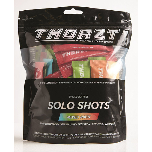 WORKWEAR, SAFETY & CORPORATE CLOTHING SPECIALISTS 99% SUGAR FREE SOLO SHOTS - Mixed Flavours